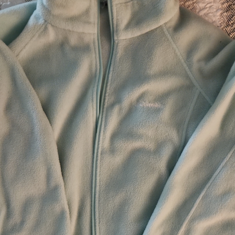 Columbia Women's Soft Aqua Fleece Jacket